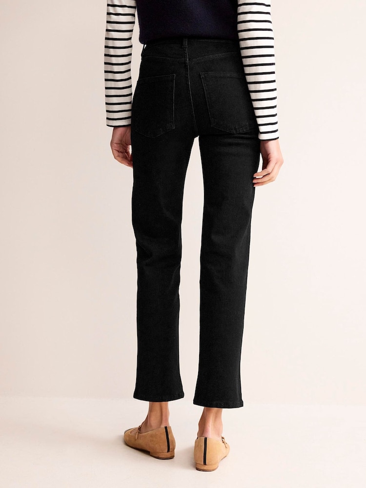 Boden Dark Black Mid Rise Slim Jeans - Image 2 of 5