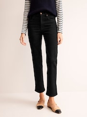 Boden Dark Black Mid Rise Slim Jeans - Image 3 of 5