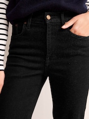 Boden Dark Black Mid Rise Slim Jeans - Image 4 of 5