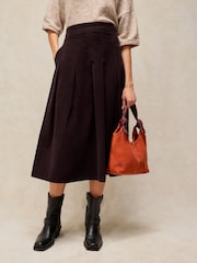 White Stuff Brown Marlowe Cord Skirt - Image 2 of 6