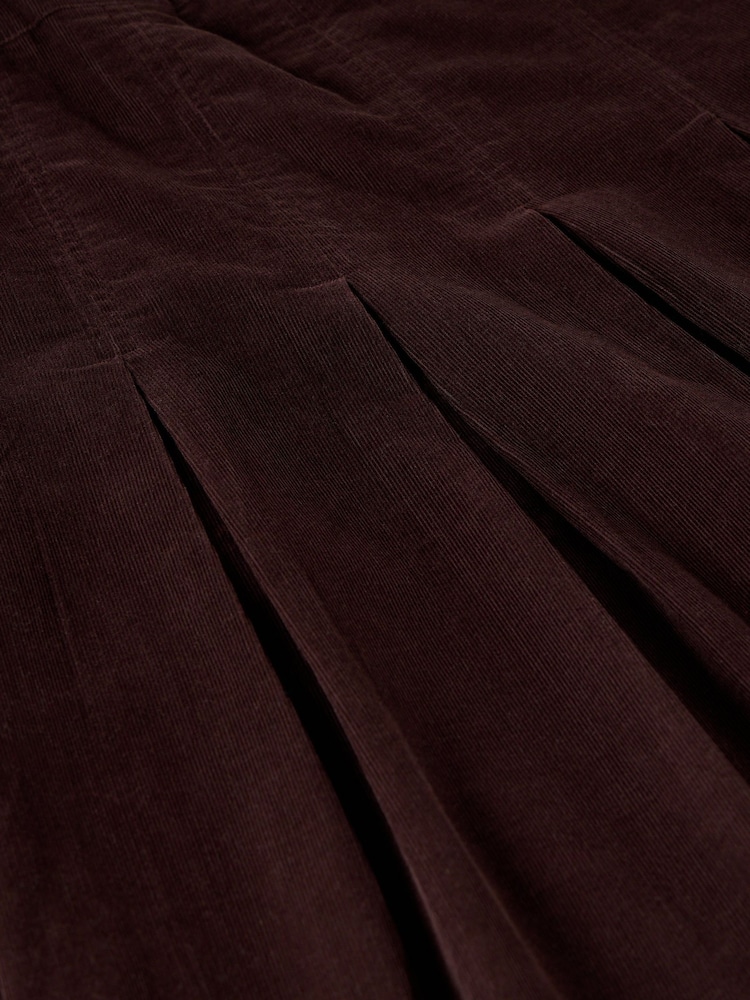 White Stuff Brown Marlowe Cord Skirt - Image 6 of 6