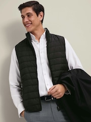 Charles Tyrwhitt Black 3in1 Raincoat With Detachable Gilet - Image 2 of 7