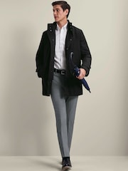 Charles Tyrwhitt Black 3in1 Raincoat With Detachable Gilet - Image 3 of 7