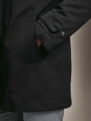 Charles Tyrwhitt Black 3in1 Raincoat With Detachable Gilet - Image 5 of 7