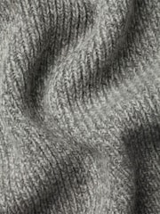 Charles Tyrwhitt Grey Chunky Merino Shawl Neck Cardigan - Image 5 of 5