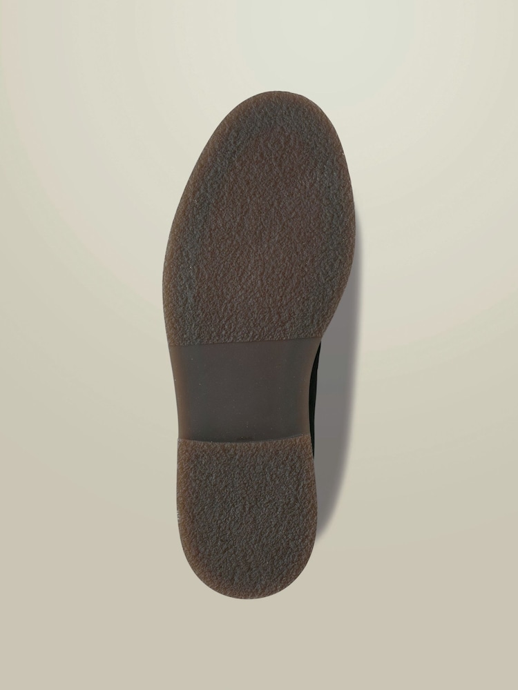 Charles Tyrwhitt Chocolate Brown Suede Chukka Boots - Image 4 of 4 Charles Tyrwhitt Chocolate Brown Suede Chukka Boots - Image 4 of 4