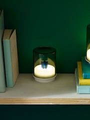 Indigo Owl Green Small Gem Wireless Table Lamp - Image 1 of 5
