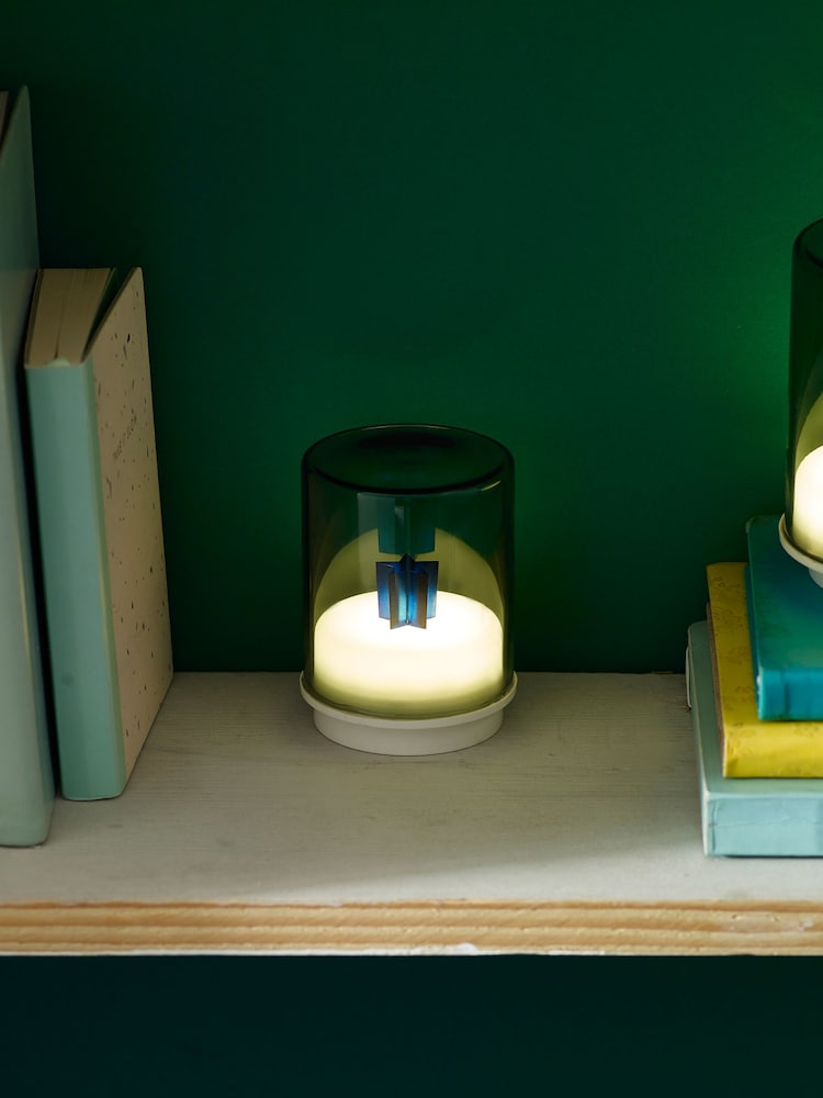 Indigo Owl Green Small Gem Wireless Table Lamp - Image 1 of 5