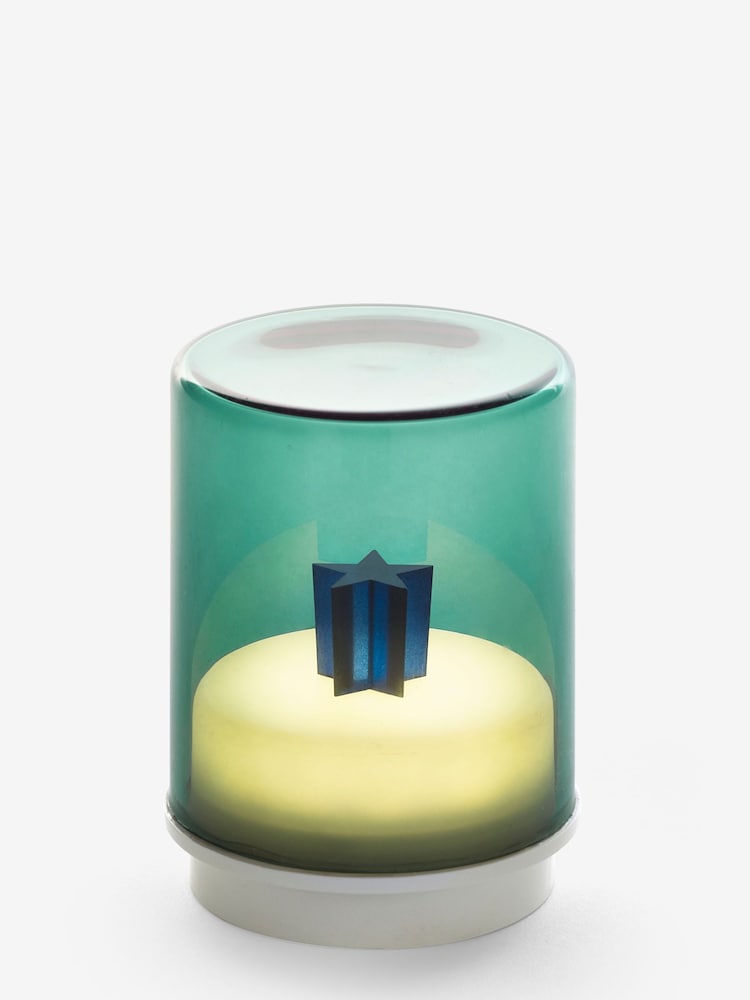 Indigo Owl Green Small Gem Wireless Table Lamp - Image 5 of 5