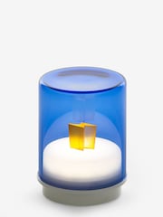 Indigo Owl Blue Small Gem Wireless Table Lamp - Image 5 of 5