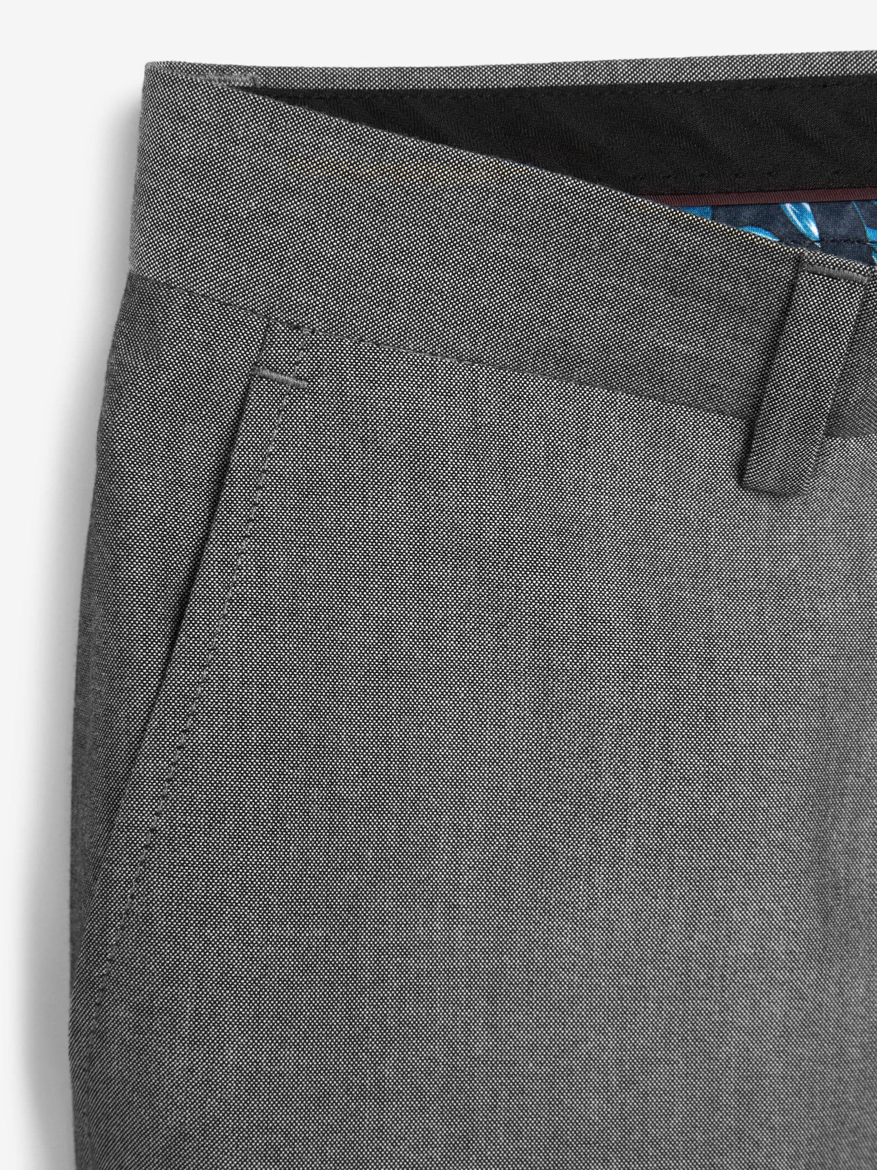 Buy Light Grey Regular Fit Suit Trousers from Next USA