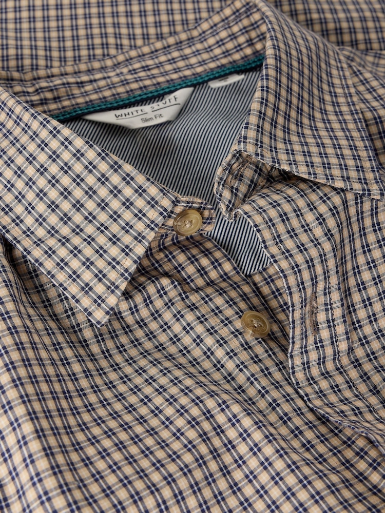 Natural - Camisa Oxford ajustada Bruton de White Stuff - Imagen 6 de 6