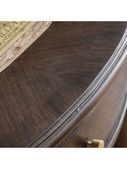 Gallery Home Brown Maddy Demi Lune Table - Image 2 of 8