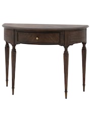Gallery Home Brown Maddy Demi Lune Table - Image 8 of 8