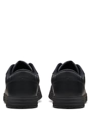 Clarks Blue Standard Fit (F) Leather Urban Solo Shoes - Image 2 of 7