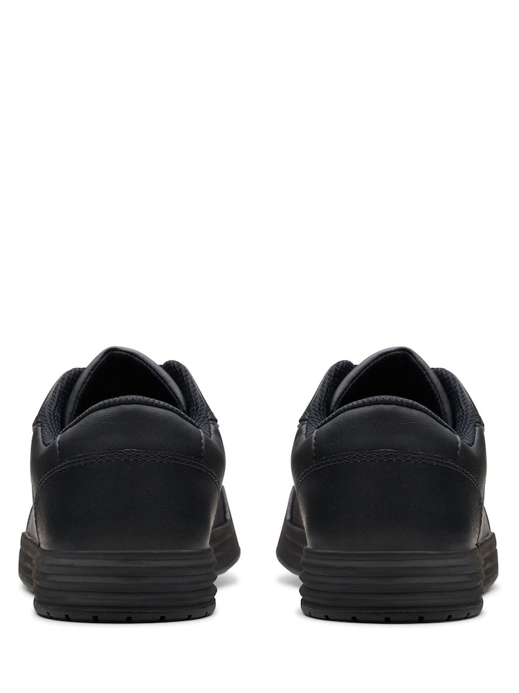 Clarks Blue Standard Fit (F) Leather Urban Solo Shoes - Image 2 of 7