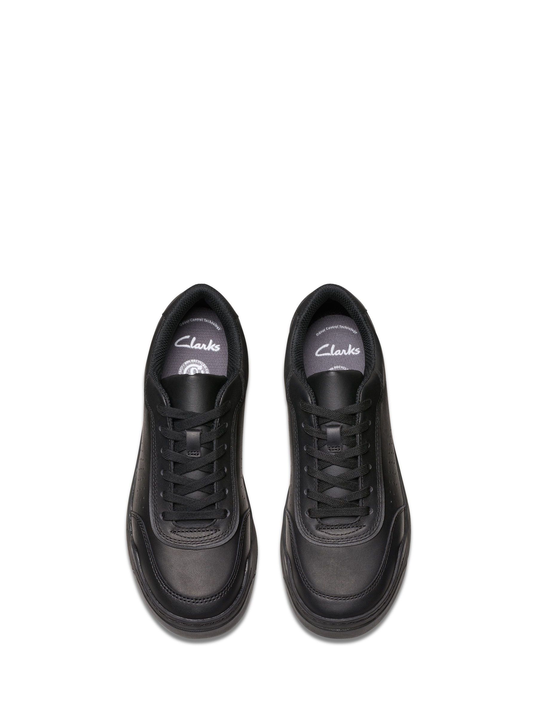 Buy Clarks Black Wide Fit (G) Leather Urban Solo Shoes from Next