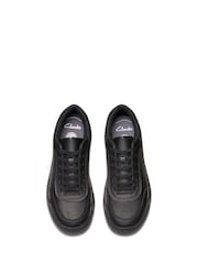 Clarks Blue Wide Fit (G) Leather Urban Solo Shoes - Image 6 of 8