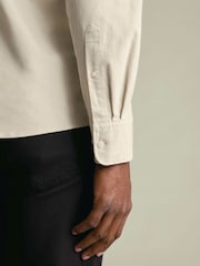 Natural medio - Camisa de pana Charles Tyrwhitt - Imagen 4 de 6