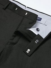 Charles Tyrwhitt Grey Twill Slim Fit Italian Luxury Suit Trousers - Image 5 of 5