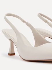 Linzi Natural Presley Stiletto Pointed Court Heels - Image 5 of 5