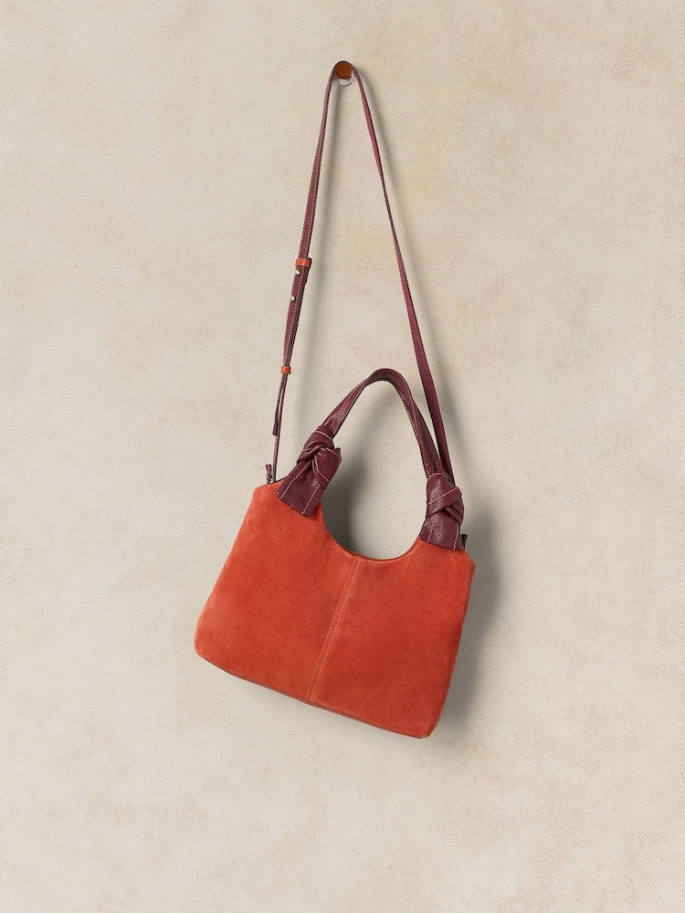 White Stuff Orange Darla Cross-Body Bag - Image 1 of 4 White Stuff Orange Darla Cross-Body Bag - Image 1 of 4