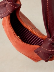 White Stuff Orange Darla Cross-Body Bag - Image 4 of 4