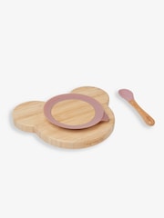 JoJo Maman Bébé Mouse Suction Plate & Spoon Set - Image 2 of 7