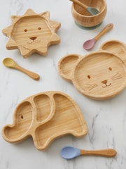 JoJo Maman Bébé Mouse Suction Plate & Spoon Set - Image 4 of 7