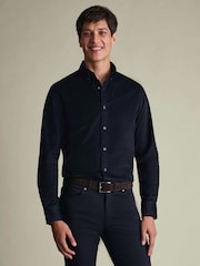 Azul marino - Camisa de pana Charles Tyrwhitt - Imagen 1 de 6