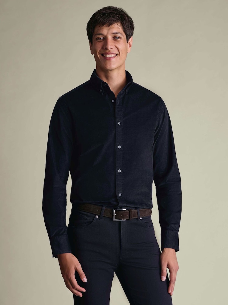 Azul marino - Camisa de pana Charles Tyrwhitt - Imagen 1 de 6 Azul marino - Camisa de pana Charles Tyrwhitt - Imagen 1 de 6