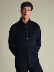 Azul marino - Camisa de pana Charles Tyrwhitt - Imagen 2 de 6