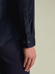 Azul marino - Camisa de pana Charles Tyrwhitt - Imagen 4 de 6