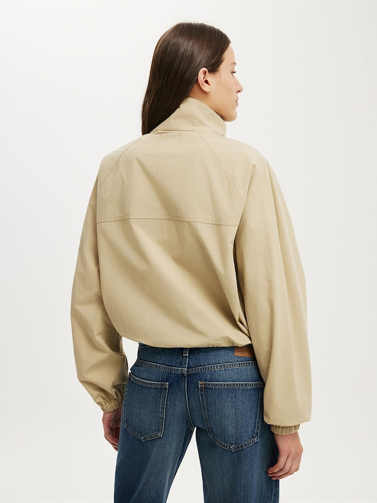 Cotton On Brown Arlen Spray Jacket - Image 2 of 4 Cotton On Brown Arlen Spray Jacket - Image 2 of 4