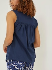 FatFace Blue Morgan Cami - Image 2 of 5