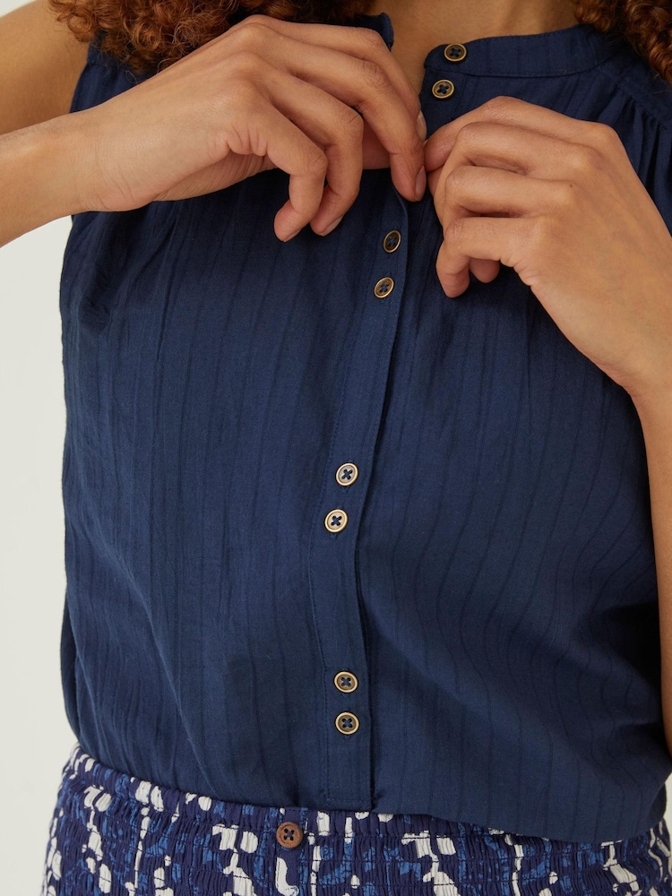 FatFace Blue Morgan Cami - Image 5 of 5