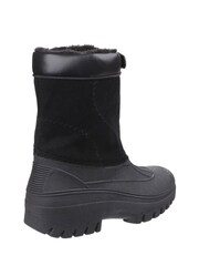 Cotswold Black Venture Waterproof Winter Boots - Image 2 of 4