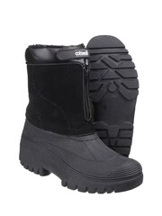 Cotswold Black Venture Waterproof Winter Boots - Image 3 of 4