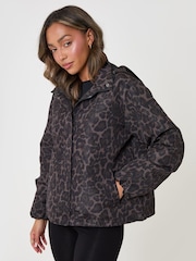 Threadbare Animal Showerproof Funnel Neck Windbreaker - Image 1 of 5