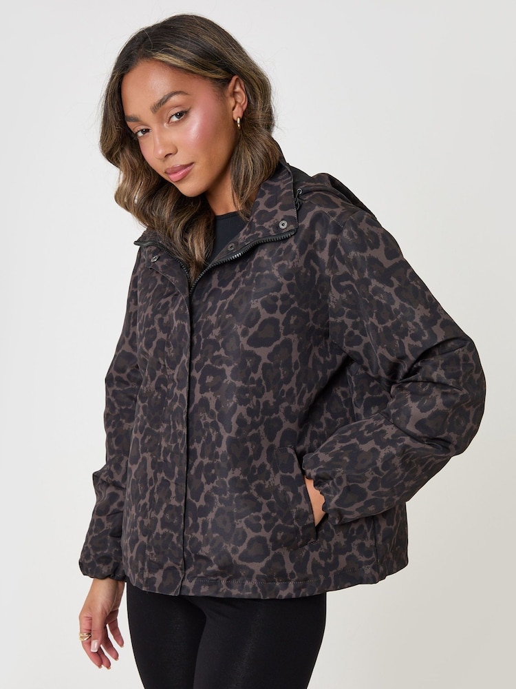 Threadbare Animal Showerproof Funnel Neck Windbreaker - Image 1 of 5 Threadbare Animal Showerproof Funnel Neck Windbreaker - Image 1 of 5