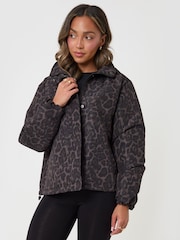 Threadbare Animal Showerproof Funnel Neck Windbreaker - Image 3 of 5