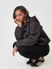 Threadbare Animal Showerproof Funnel Neck Windbreaker - Image 5 of 5
