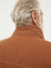 FatFace Brown Canvas Gilet - Image 6 of 7
