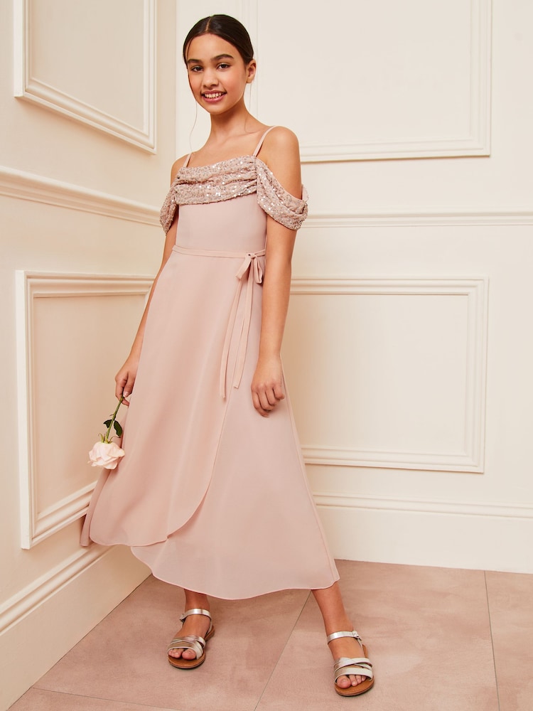 Lipsy Schulterfreies Maxikleid für besondere Anlässe (10-16 J.) - Bild 1 von 4 Lipsy Schulterfreies Maxikleid für besondere Anlässe (10-16 J.) - Bild 1 von 4