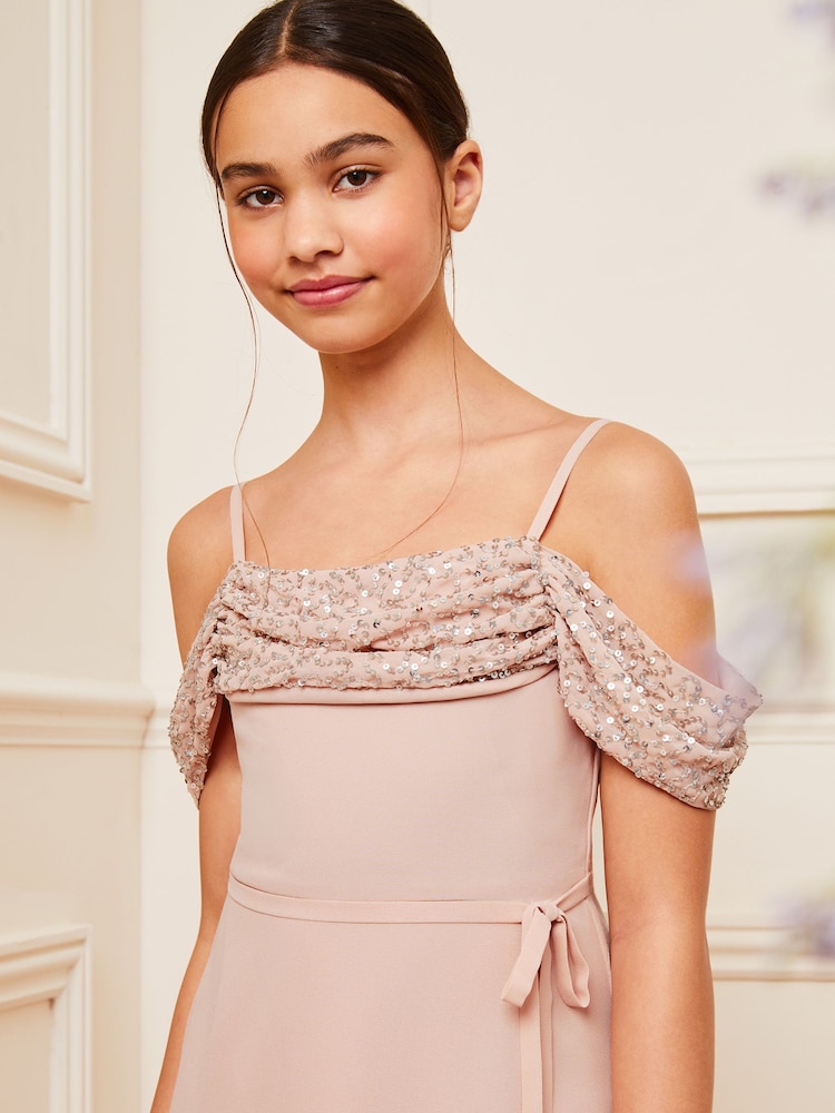 Lipsy Schulterfreies Maxikleid für besondere Anlässe (10-16 J.) - Bild 2 von 4 Lipsy Schulterfreies Maxikleid für besondere Anlässe (10-16 J.) - Bild 2 von 4