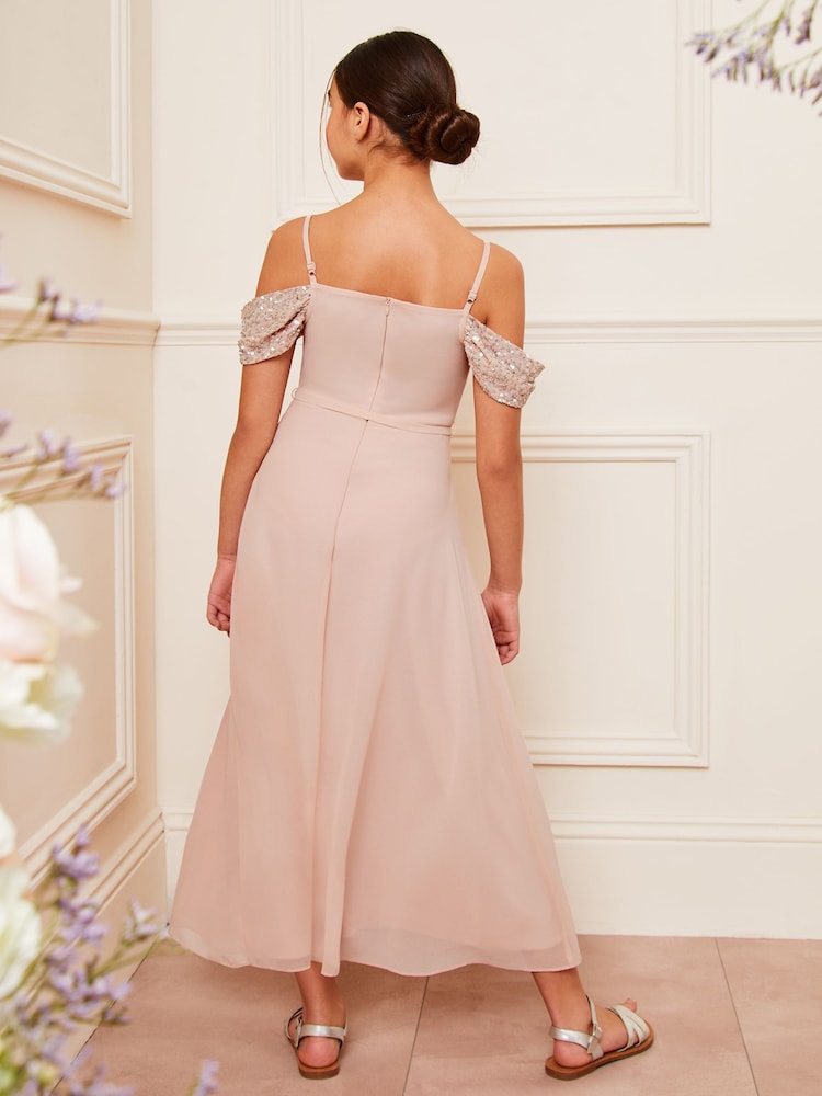 Lipsy Schulterfreies Maxikleid für besondere Anlässe (10-16 J.) - Bild 4 von 4 Lipsy Schulterfreies Maxikleid für besondere Anlässe (10-16 J.) - Bild 4 von 4