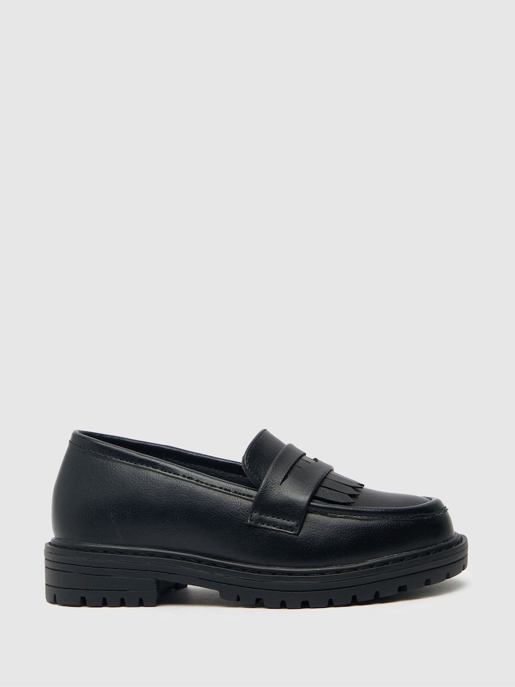 Schuh Laila Slipper mit dicker Sohle, Schwarz - Bild 1 von 4