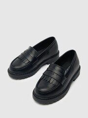 Schuh Laila Slipper mit dicker Sohle, Schwarz - Bild 4 von 4