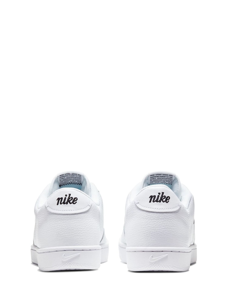Trainers Nike Court Vintage Sneakers Buy Nike White/Black Court
