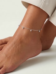 The Diamond Store White The Anklet 0.50ct Round Cut Lab Diamond in Sterling Silver - Image 10 of 10